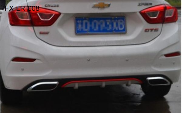 FX-LR-008: Rear Lip for Chevrolet Cruze 17   |     17雪佛兰科鲁兹后唇  