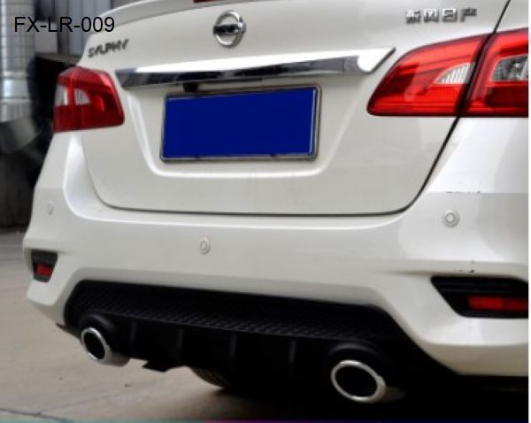 FX-LR-009: Rear Lip for Nissan Sylphy   |     日产轩逸后唇  