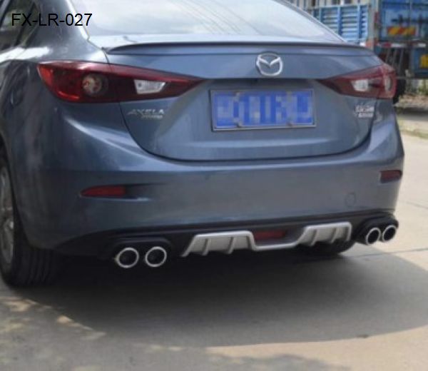 FX-LR-027: Rear Lip for Mazda 3 Axela 14-17   |     14-17款马自达3昂克赛拉后唇  