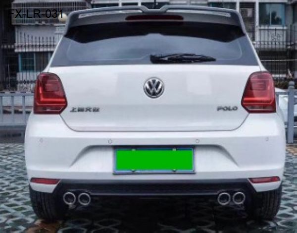 FX-LR-031: Rear Lip for Volkswagen Polo 14-16   |     14-16款大众POLO波罗后唇  