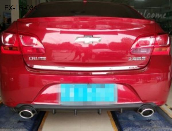 FX-LR-034: Rear Lip for Chevrolet Cruze 15 Refittd   |     15经典雪佛兰科鲁兹改装后唇  
