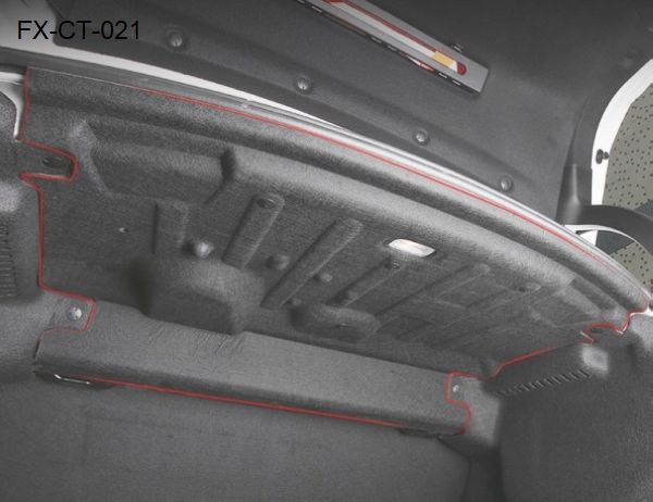 FX-CT-021: Rear Trunk Soundproof Cotton for Mercedes-Benz New A Class   |   梅赛德斯-奔驰新A级  
