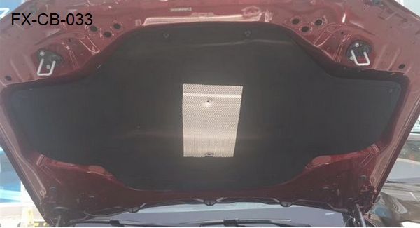 FX-CB-033: Bonnet/Hood Soundproof Cotton for 2018 BMW X3   |   18款宝马X3机盖隔热棉  