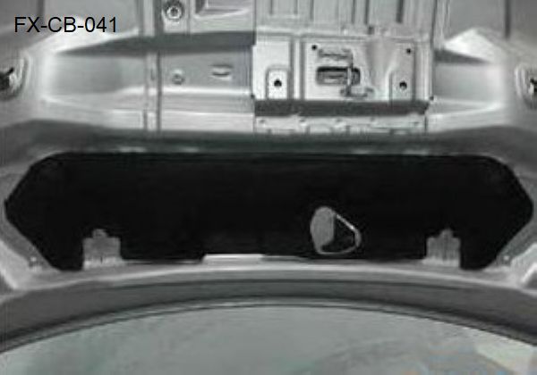 FX-CB-041: Bonnet/Hood Soundproof Cotton for BYD F0   |   比亚迪F0机盖隔音棉  