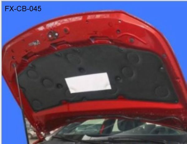 FX-CB-045: Bonnet/Hood Soundproof Cotton for Mercedes-Benz A Class Single Aluminum Foil Double Aluminum Foil   |   梅赛德斯-奔驰A级机盖隔音棉 单铝 双铝  