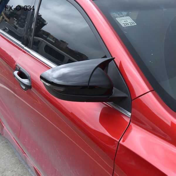 FX-O-034: Ox Horn Rear View Mirror Cover Trim for Geeley Binrui/Dihao/Yuanjing S1 18-21   |   18-21吉利缤瑞 帝豪 远景S1