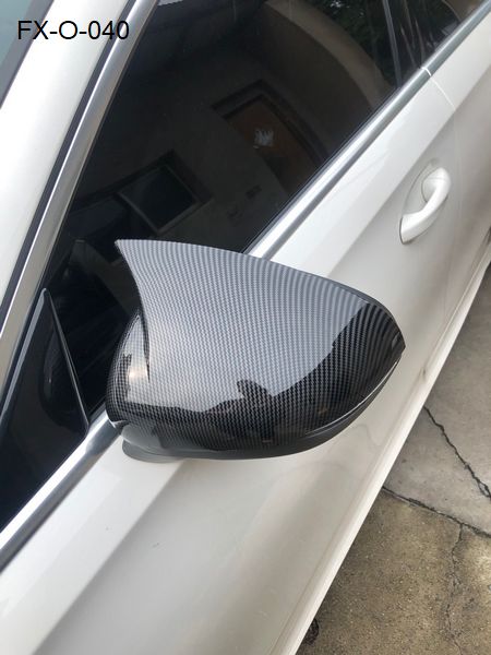 FX-O-040: Ox Horn Rear View Mirror Cover Trim for Mercedes-Benz A-Class, CLA 2020   |   梅赛德斯-奔驰A级 20CLA