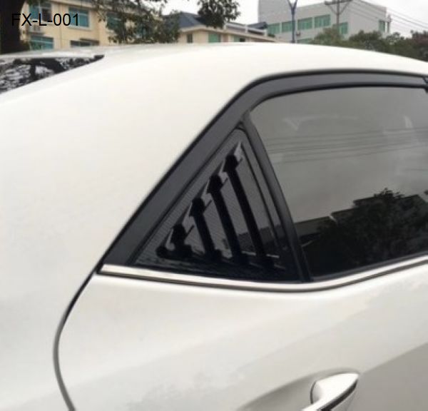 FX-L-001: Side Window Louvers for Toyota Carolla Levin 14-18   |   14-18丰田卡罗拉雷凌后侧百叶窗