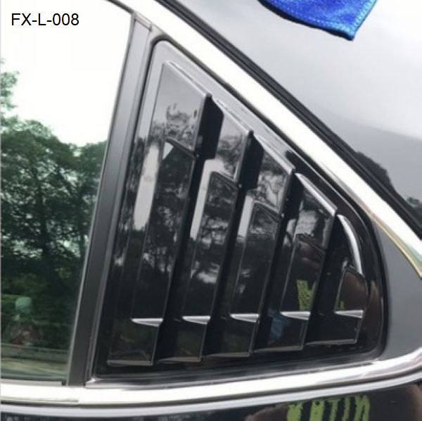 FX-L-008: Rear Side Window Louvers for Toyota Camry G8   |   18款八代丰田凯美瑞百叶窗  