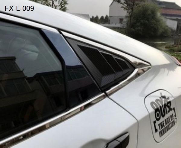 FX-L-009: Rear Side Window Louvers for Honda Civic   |   本田思域百叶窗  