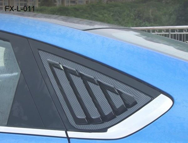 FX-L-011: Rear Side Window Louvers for Geeley Binrui   |   吉利缤瑞百叶窗  