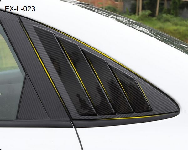 FX-L-023: Rear Side Window Louvers for  Chevrolet Monza, Buick Excelle GT   |   雪佛兰科鲁泽（别克英朗）  